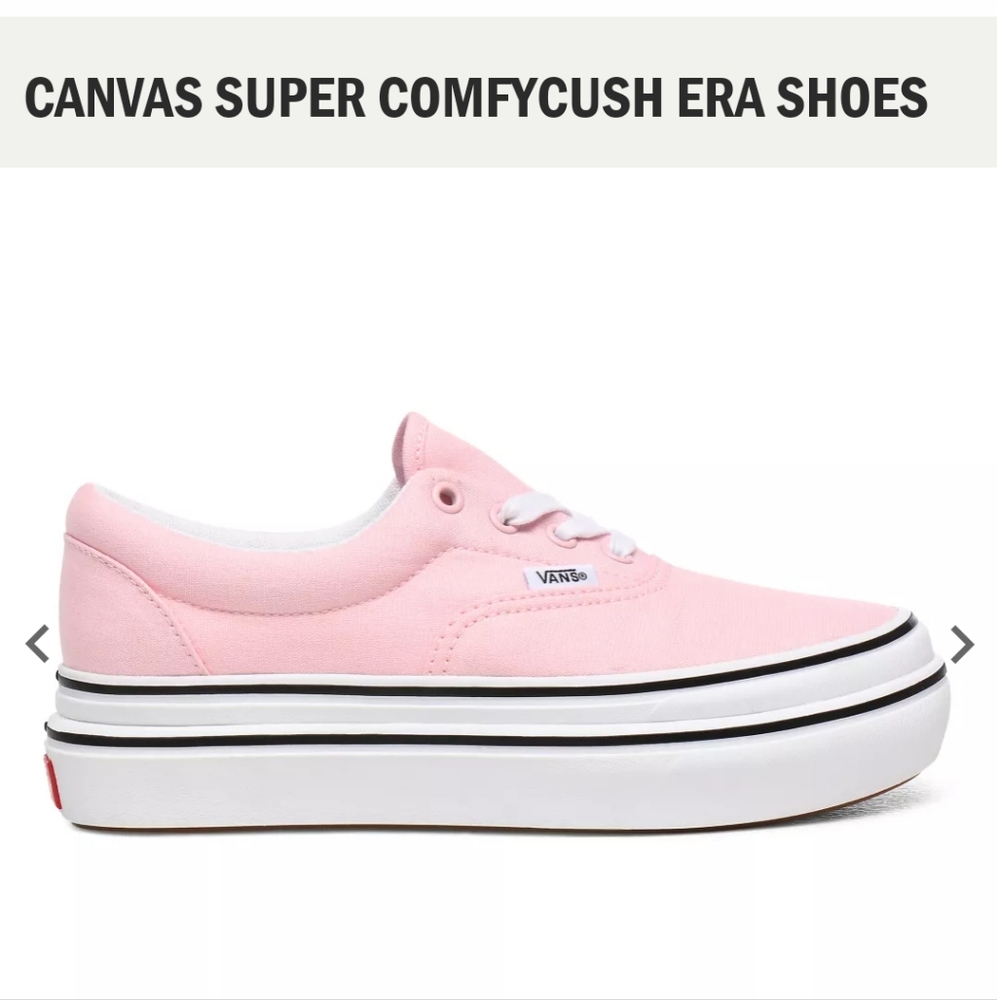 Vans Super Comfy Cush Era Blushing Bride Pink, sz 8.5